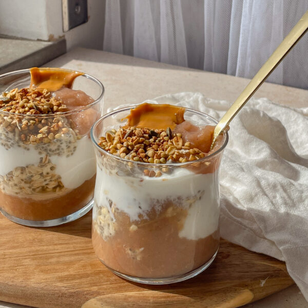 Apple Pie Overnight Oats